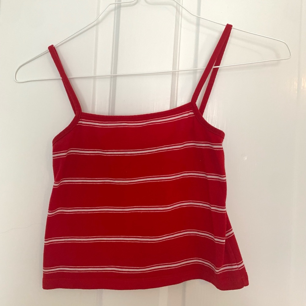 OS Brandy Melville Striped Crop Tank